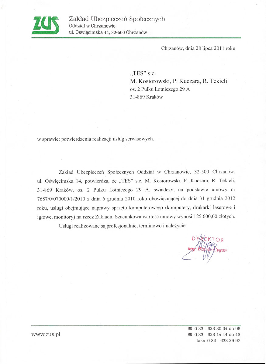 ZUS Chrzanów